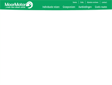 Tablet Screenshot of moormotor.nl